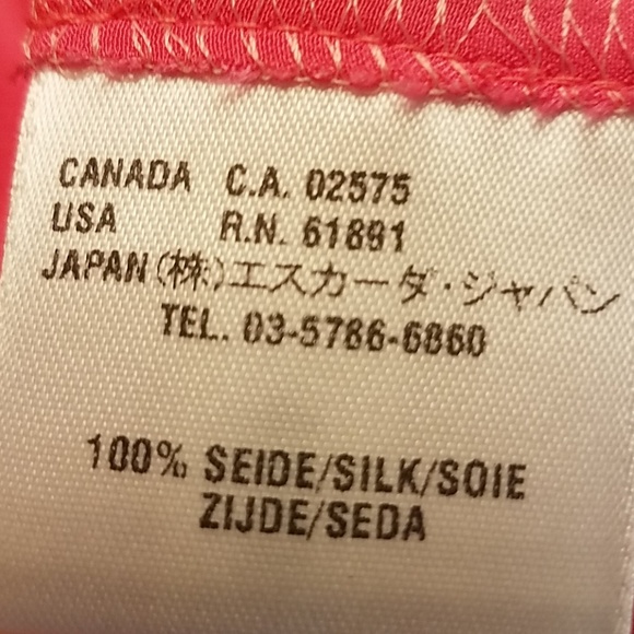 100 % silk top - Picture 3 of 4